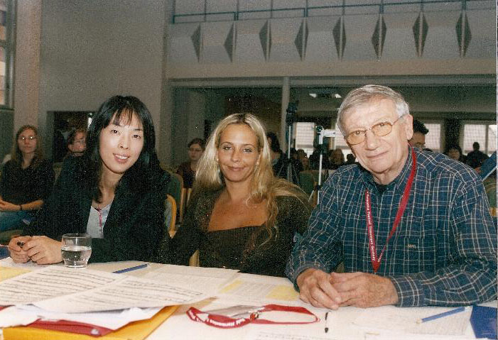 Membres du jury des championnats à leur table